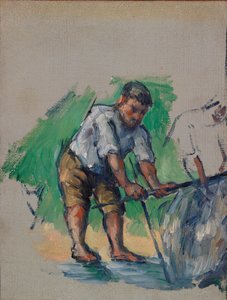 井戸掘削機 作： Paul Cézanne